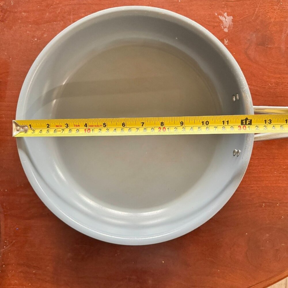 Zwilling JA Henckels Large 12" Frying Pan TruClad Stainless Steel